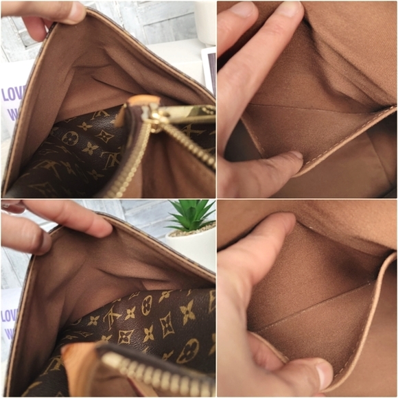 💕CLASSIC Tote Bag Discontinued LOUIS VUITTON Totally PM Monogram - Picture 12 of 16